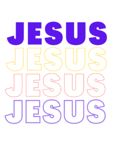 colorful Jesus, Jesus, jesud