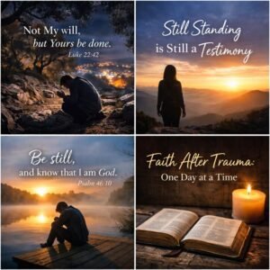 Still standing is still a testimony — quiet faith after trauma